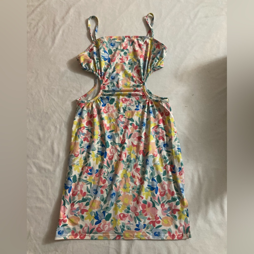 Floral print dress